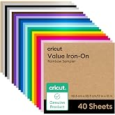 Cricut&reg; Value 12" x 12" (40 ct) - HTV Isı Transferi Vinil