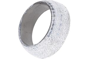 REPAIROCK ID 42mm Exhaust Manifold Gasket Prevent Leak Noise Exhaust Donut Gasket Muffler Ring Exhaust Flange Gasket for Car SUV Truck RV Graphite