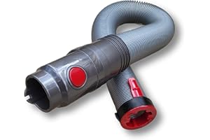 ABC PRODUCTS Tubo de manguera Dyson compatible y de repuesto para aspiradora DC40, DC41, DC55, DC65, DC66, DC75 Ball Hoover (60 cm a 350 cm de largo, hecho para estirar, flexible y extensible)