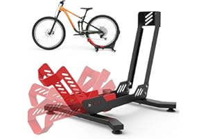 IMAYCC Professional Freestanding Bike Stand Floor-Cycle Stand for Bicycle Parking Storage Indoor Outddor Home Garage Shed for Wheels Sizes ''26-29” Mtb Dirt Mountain Road Bikes