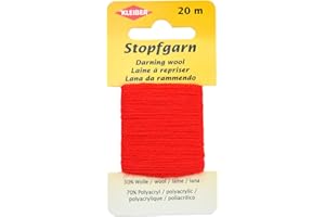 Kleiber 20 m Laine à repriser, Rouge