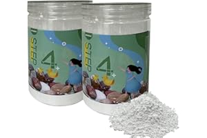 GANGOU 4 lbs Tumbler Media Grit,Rock Polishing Grit Media, Works with Any Rock Tumbler, Rock Polisher, Stone Polisher,Polish 1500 Fine Aluminum Oxide, Step 4 for Tumbling Stones