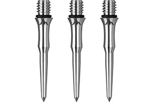 Mission Darts Titanium Conversion Points Titan Edge Ti Shark Converts Soft Tip To Steel, Multiple Length and Colours