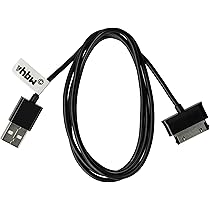 Vhbw 1m USB Cable Charging Cable For Tablet I.onik TP10.1-1500DC Metal Like LA-920