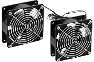 RACKMATIC.COM RackMatic - Ventiladores de Techo para Armario Rack 19" de 2 x 120mm 220VAC