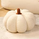 FiveMileBro Halloween Almohada de Calabaza de Peluche, Almohada de Calabaza 3D, Decoraci&oacute;n Esencial para Sof&aacute;, Cama, Fiestas