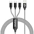 3m Multi-USB-Ladekabel 4-in-1 – Mit Lightning, USB-C, Micro-USB, Bis Zu 4A Schnellladung