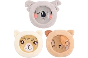 ‎HILPH Hilph Kinder Kühlpads Kühlpack für Verletzungen, 3 Ungiftig Kühlkompresse Kühlpads Kinder Kühlakkus Gel Kühlkissen mit Weichem Stoffhülle für Beulen, Weisheitszähne, Prellung