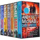 Andy McNab 6 Books Collection Set (Aggressor, Liberation Day, Deep Black, Last Light, Dark Winter, Remote Control)