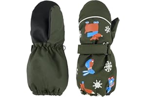 Century Star Skihandschuhe Kinder Fäustlinge Winterhandschuhe Schneehandschuhe für Kinder im Alter von 1-7 Jahre