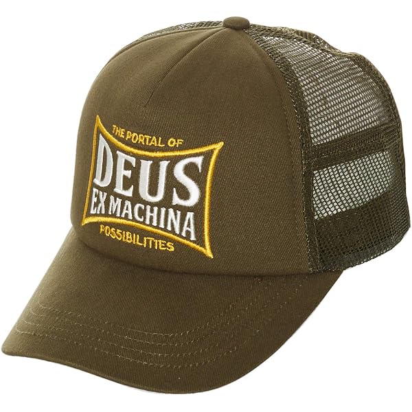 Deus Ex Machina AMPED CIRCLE TRUCKER - Cappellino - black/nero