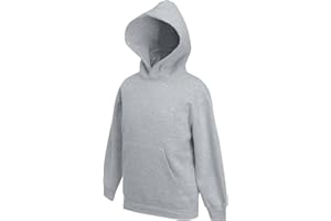 Fruit of the Loom Pull-Over Classic Hooded Sweat Shirt à Capuche Garçon