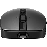HP 710 Fare | USB-C &uuml;zerinden şarj edilebilir | 6 tuşlu | 3.000 DPI | sessiz | 90 g&uuml;ne kadar pil &ouml;mr&uuml; | 2,4 GHz dongle veya B