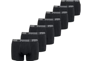 PUMA Basic Herren-Boxershorts Unterhose 7er-Pack