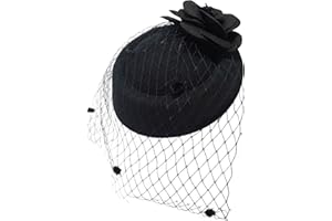 Ro Rox Chapeau Ruby de Rose Filet Vintage Retro 1940 1950 Fascinator Party Mariage