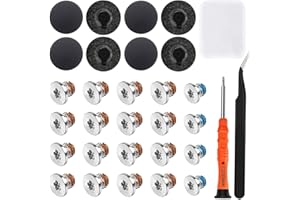 ZHUROUPU 31 szt. podstawa podstawa gumowa obudowa stopka i śruby zestaw zamiennik do MacBook Pro 13 "15" A1425 A1502 A1398 2012 2013 2014 rok 2015 (śrubokręt P5)