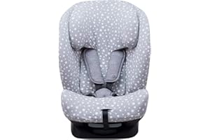 JYOKO KIDS Fodera Compatibile con Titan Bebeconfort e Maxi Cosi (White Star, Titan Nomad)