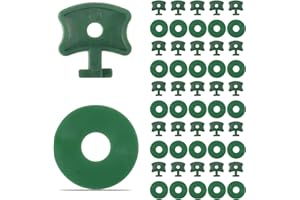 UICCVOKK 100 Pcs 100% Plastic Greenhouse Fixing Clips With Washers & Extender Corner Clips for Securing Insulation Bubble Netting Shading