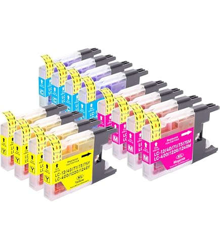 Brother LC1220 Multipack Originale – 4 Cartucce Inchiostro (nero, Ciano, Magenta, Giallo) + BLIS - 3