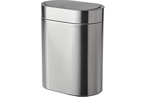 PROTUNING IKEA BROGRUND Touch Top Mülleimer 21x14x27cm Edelstahl