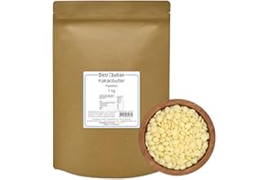 ‎DISTREBUTION Kakaobutter 1kg Lebensmittelqualität Pastillen Cacao Butter