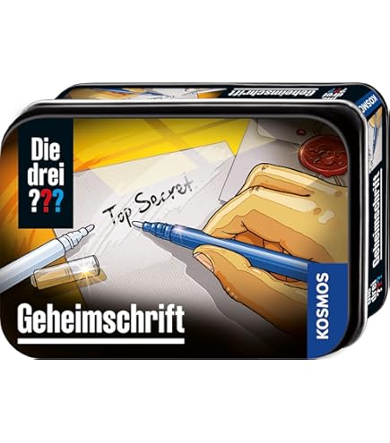 Kosmos 632267 Die Drei ??? Rätsel-Tresor, Detektiv Spielzeug Set Für Kinder