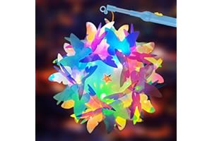 VERTAGLAUR Laterne Kinder mit Laternenstab, Laterne St Martin Tragbare, Martinslaterne Kinder mit Tutorial, Sankt Martin Laterne für Laternenumzug Martinsumzug, Halloween, Weihnachten, Geburtstagsparty