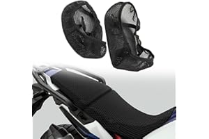 WUURAA 3D Mesh Sitzbezug wasserdichte Sitzkissen Für H&onda CRF1100L Africa Twin CRF1100 CRF 1000 L CRF1100L Adventure Sport 2020 - Sitzbezüge