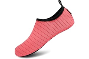 VIFUUR Femmes Chaussures d'eau Hommes, Pieds Nus Eau sèche Natation Yoga Chaussures de Plein air Snorkeling Plage Surf