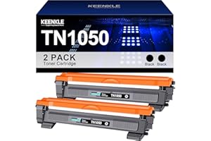 KEENKLE TN1050 Compatibile per Brother TN-1050 TN1050 per Cartucce Toner Brother DCP-1612W MFC-1810 MFC-1910W HL-1110 HL-1212W DCP-1510 DCP-1512 DCP-1610W HL-1210W HL-1212W HL-1112 (Nero,2 Pack)