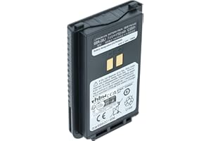 vhbw Batería Compatible con Yaesu FT-4VR, FTA-250L, FT-4VE, FT-4XE, FT-4VX, FT-25E, FT-4XR, FT-65E Radio (1750 mAh, 7,4 V, Li-Ion)
