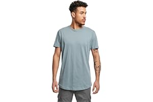 Urban Classics T-Shirt Long Homme T-Shirt Manches Courtes Noir Regular/Coupe Standard
