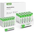 Lepro AA & AAA Batteries 48 Pack, 1.5 Volt Alkaline Batteries with High Capacity, Anti-Leakage, Long Lasting Power, LR03 LR06 MN2400 MN1500 Batteries Pack for Clocks Remotes Mouse Torch