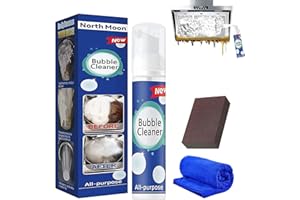 NNBWLMAEE Bubble Cleaner Foam Spray, 2023 NEW Bubble Cleaner Foam, Bubble Cleaner, North Moon Bubble Cleaner Foam Spray, Kitchen Clean Bubble Cleaner, All Purpose Rinse Cleaning Foam (30ML,1PCS)