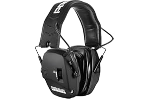 PROHEAR Electrónica Cascos Antiruido, Protector Auditivo Con ReduccióN Activa Del Ruido Y AmplificacióN Del Sonido Para Caza, SNR 27dB/NRR 22dB, Bluetooth