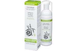 ‎SCHOENENBERGER Schoenenberger ExtraHair Hair Care System - Schaum Festiger - mit Bio-Pflanzensaft Birke und Zinnkraut, Bambusextrakt - 1x 150 ml Flasche