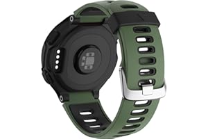 NotoCity Correa para Garmin Forerunner 735XT/ Forerunner 235/220/230/620/630, Banda de Reemplazo de Silicona, Correa de Reloj Compatible con Garmin Forerunner 735XT, Colores múltiples