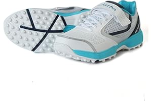 WMX KD Cricket-Schuhe für Herren, Gummi-Spikes, Hockeyschuh, Mehrzweck-Outdoor-Allround-Performance-Schuhe für Rasen und Gras