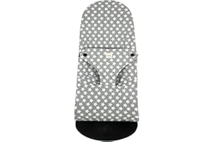 FUN*DAS BCN Fundas BCN® | Funda para Hamaca BabyBjörn ® Balance, Soft y Bliss | Apta para Todos los Modelos | Estampado Fun Vintage Star