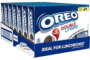 Oreo Double Stuff Lunchbox Sandwich Biscuits, 170 g, Pack of 7