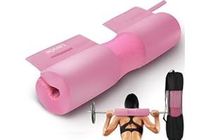 LAVVON Barbell Pad Cuscino Bilanciere Per Squat, Affondi e Hip Thrust, Nylon Anti-slip, Collo e Spalle Supporto Pad - Protegge Fianchi, Collo e Spalle, Spinte Dell'anca Allenamento,Attrezzi Palestra