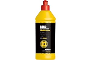 Farécla G360 Super Fast Compound 500g (SFC501) – Heavy Cut Liquid Compound for Cars, Removes P1500 Scratches, No P3000 Needed, Fast Cutting Action, Swirl-Free, High Gloss Finish, Permanent Results