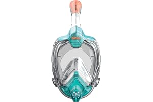 Seac Unisex-Adult Libera Vollgesichtmaske zum Schnorcheln mit Schnellverschluss-Schnallen