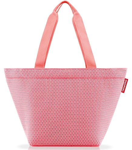 LaFiore24 Borsa In Feltro Donna, Grigio Chiaro Con Interno Blu, Shopper Per Spesa E Feste, 35x20x30 Cm