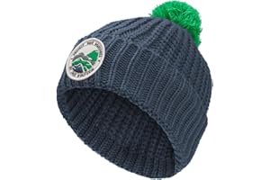 Jack Wolfskin Unisex Kinder Beanie-Mütze Pompom Badge Beanie K
