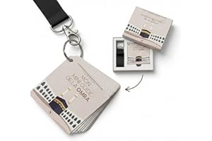 BLOOM & CO PAPETERIE Guide de Poche pour la Omra avec Tour de Cou | Invocations Omra | Français Arabe et Phonétique | Instructions de Voyage pour Musulmans | Rites du Petit Pèlerinage étape par étape | Islam