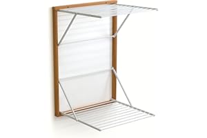 ARREDAMENTI ITALIA Étendoir Mural 603 Koral, Bois – Fermé – 13 m à Suspendre – Finition Cerise, fabriquè par AR-It