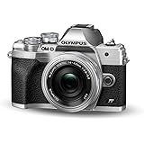 Olympus OM-D E-M10 Mark IV Micro Four Thirds System Camera Kit, 20 MP sensor, electronic viewfinder, 4K video, powerful AF, W