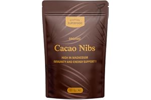 Everyday Superfood Organic Cacao Nibs 80g | Lab-Tested for Heavy Metals | Premium Peruvian Raw Cocoa