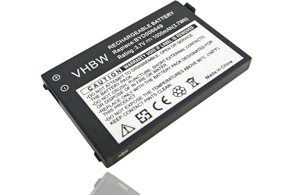 Vhbw Batterie de rechange pour babyphone Philips Avent SCD530, SCD535, SCD535/00, SCD536, SCD540, Avent Eco SCD535 DECT - Li-Ion 1000 mAh 3,7 V